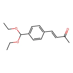 4-[4-(Diethoxymethyl)phenyl]but-3-en-2-one structure