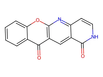1H-chromeno[2,3-b][1,6]naphthyridine-1,11(2H)-dione structure
