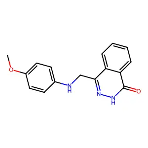 4-[(4-methoxyanilino)methyl]-1(2H)-phthalazinone structure