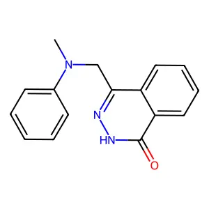 4-[(methylanilino)methyl]-1(2H)-phthalazinone structure