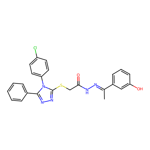C24H20ClN5O2S structure