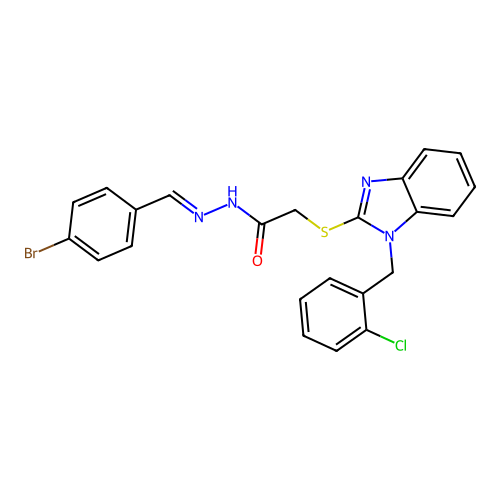 C23H18BrClN4OS structure