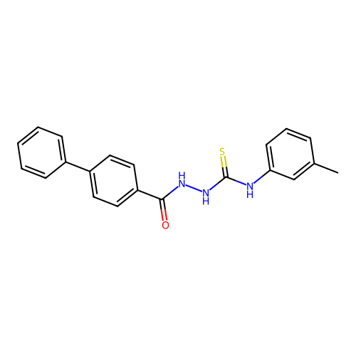 1-(3-Methylphenyl)-3-[(4-phenylbenzoyl)amino]thiourea structure