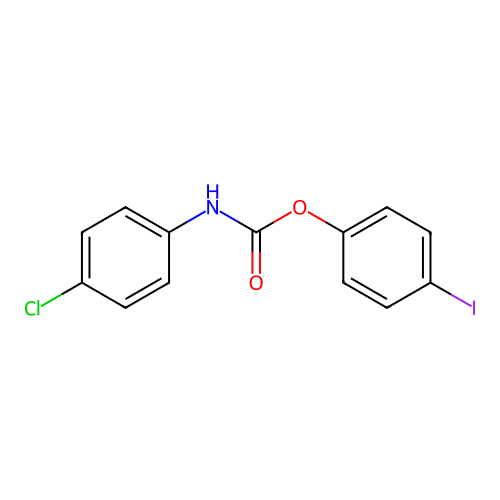 4-Iodophenyl (4-chlorophenyl)carbamate structure
