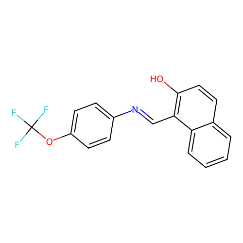 1-(((4-(Trifluoromethoxy)phenyl)amino)methylene)naphthalen-2-one structure
