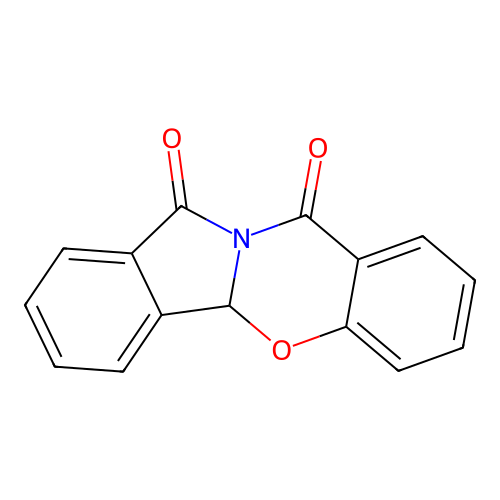 10H-isoindolo[1,2-b][1,3]benzoxazine-10,12(4bH)-dione structure