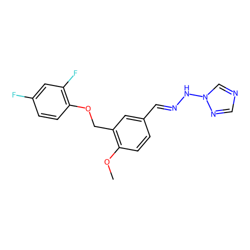 C17H15F2N5O2 structure
