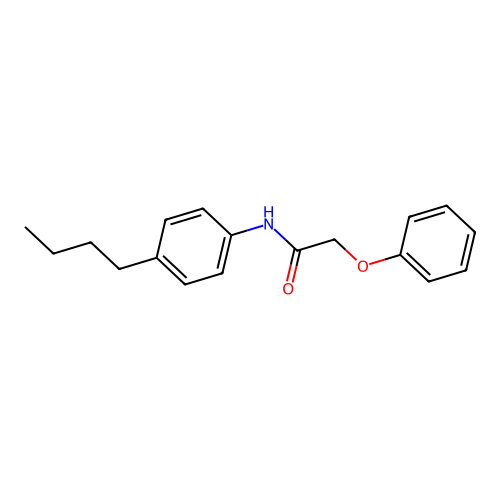 N-(4-butylphenyl)-2-phenoxyacetamide structure