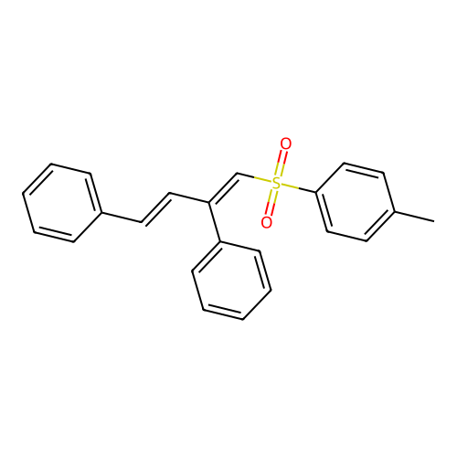 1-(2,4-Diphenylbuta-1,3-dienylsulfonyl)-4-methylbenzene structure