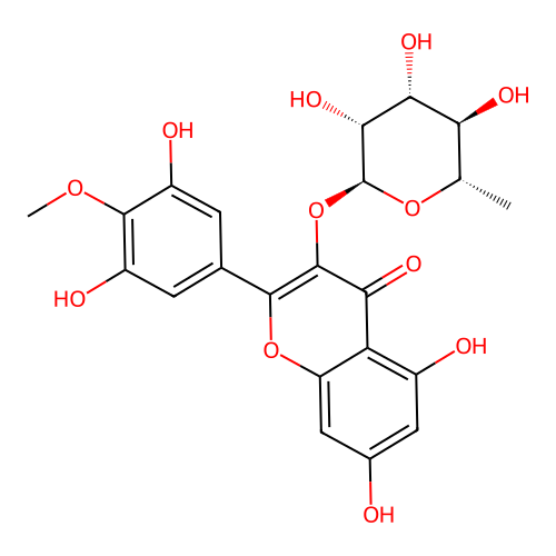 Mearnsitrin structure