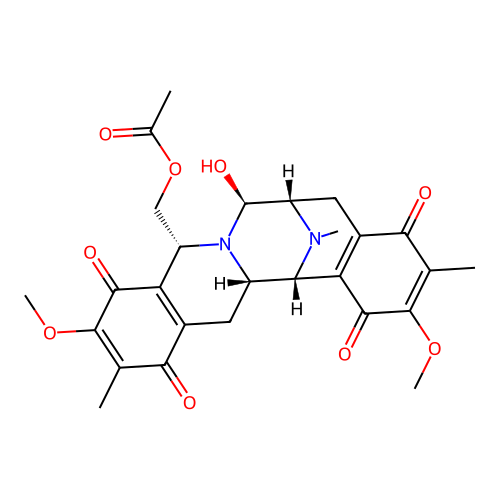 Jorumycin structure