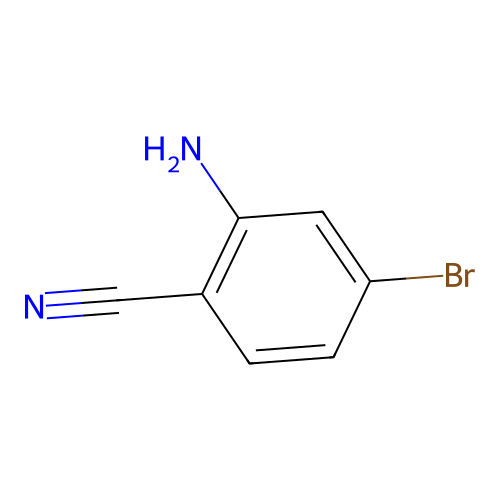 2-Amino-4-bromobenzonitrile structure