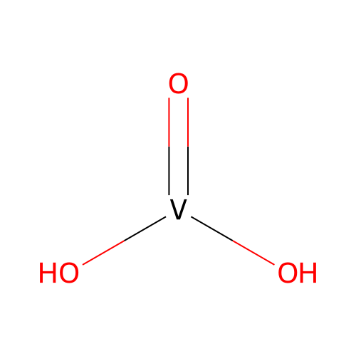 Vanadium, dihydroxyoxo- structure