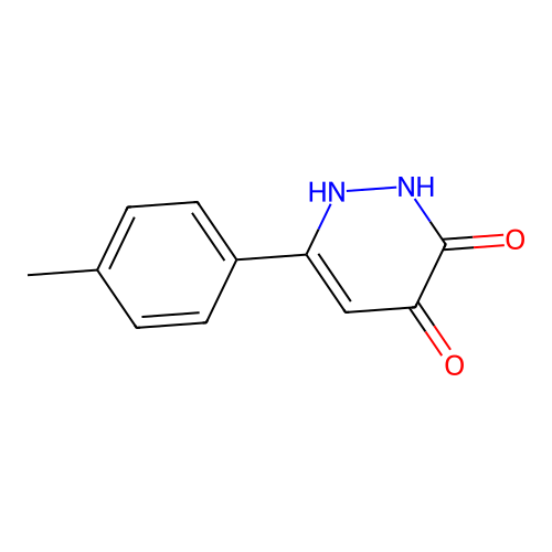 6-(4-Methylphenyl)-1,2-dihydropyridazine-3,4-dione structure