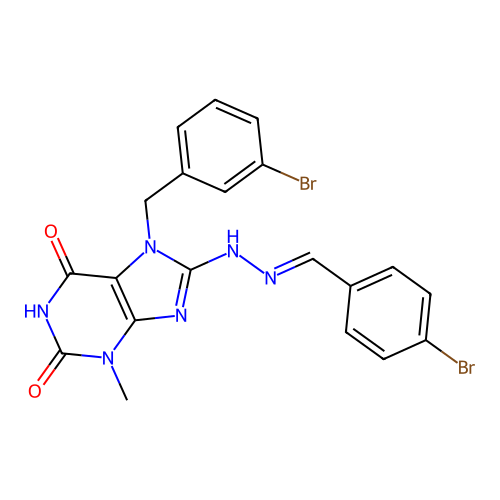C20H16Br2N6O2 structure