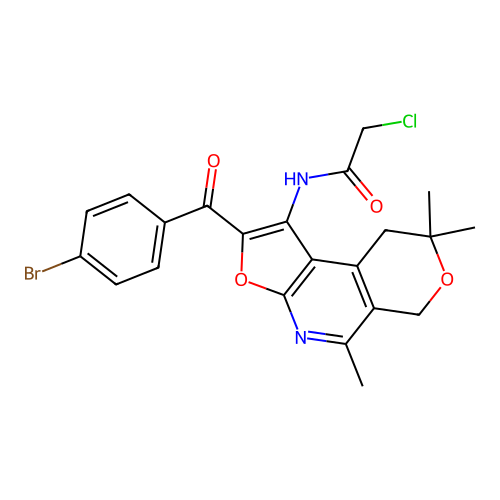 C22H20BrClN2O4 structure