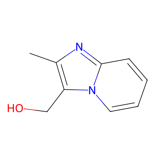 (2-Methylimidazo[1,2-a]pyridin-3-yl)methanol structure