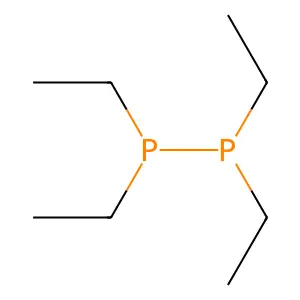 Tetraethyldiphosphane structure