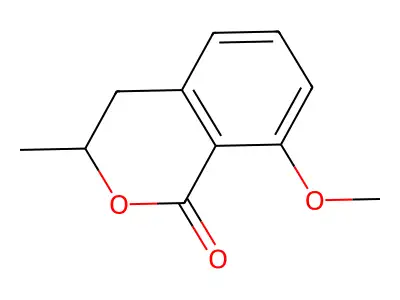 8-Methoxy-3-methylisochroman-1-one structure