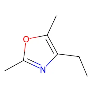 4-Ethyl-2,5-dimethyloxazole structure