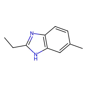 2-Ethyl-5-methylbenzimidazole structure