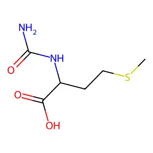 N-(Aminocarbonyl)methionine structure