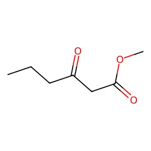 Methyl 3-oxohexanoate structure