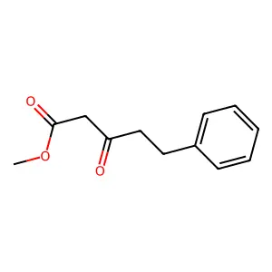 Methyl 3-oxo-5-phenylpentanoate structure