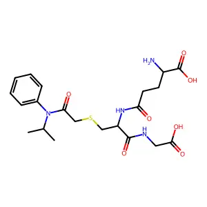 Propachlor-GSH structure