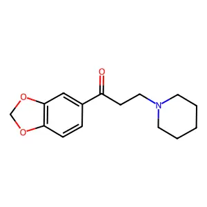 1-(1,3-Benzodioxol-5-yl)-3-(1-piperidinyl)-1-propanone structure