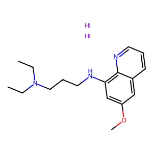普拉莫西二氢碘化物 structure