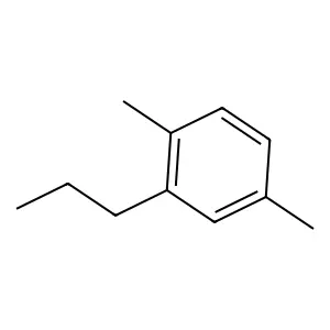 1,4-Dimethyl-2-propylbenzene structure