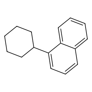 1-Cyclohexylnaphthalene structure