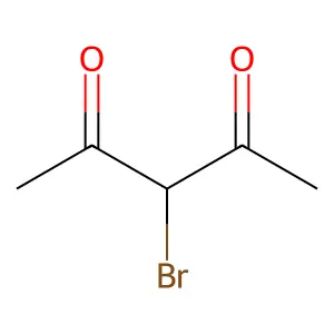 3-Bromopentane-2,4-dione structure
