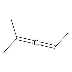 2,3-Pentadiene, 2-methyl- structure
