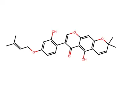 Isoauriculatin structure
