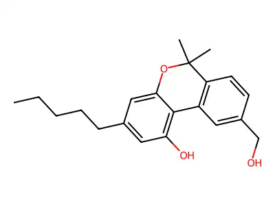 11-Hydroxycannabinol structure