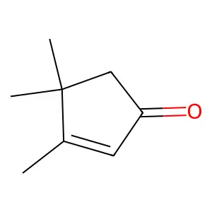 3,4,4-Trimethyl-2-cyclopenten-1-one structure