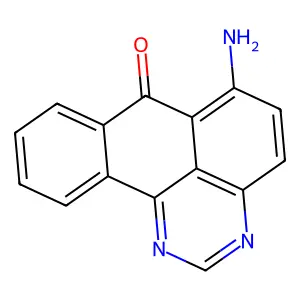 6-amino-7H-benzo[e]perimidin-7-one structure
