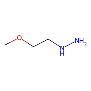 (2-Methoxyethyl)hydrazine structure