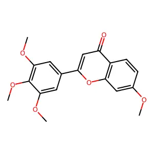 7,3',4',5'-Tetramethoxyflavone structure