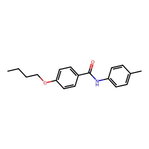 4-Butoxy-N-(4-methylphenyl)benzamide structure