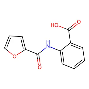 2-[(Furan-2-carbonyl)-amino]-benzoic acid structure