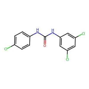 1-(4-Chlorophenyl)-3-(3,5-dichlorophenyl)urea structure