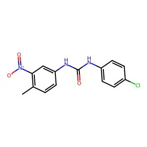 1-(4-Chlorophenyl)-3-(4-methyl-3-nitrophenyl)urea structure
