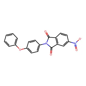 5-Nitro-2-(4-phenoxyphenyl)isoindole-1,3-dione structure