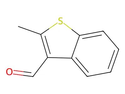 2-Methyl-1-benzothiophene-3-carbaldehyde structure
