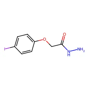 2-(4-Iodophenoxy)acetohydrazide structure