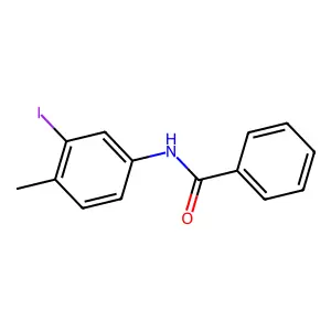 N-(3-iodo-4-methylphenyl)benzamide structure
