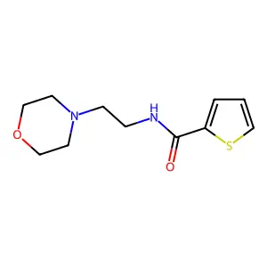 N-[2-(吗啉-4-基)乙基]噻吩-2-甲酰胺 structure